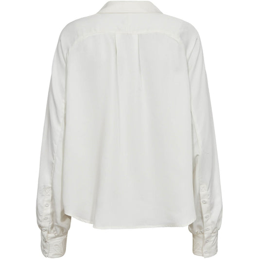 LOVISE BLOUSE - HVID - GOSSIA