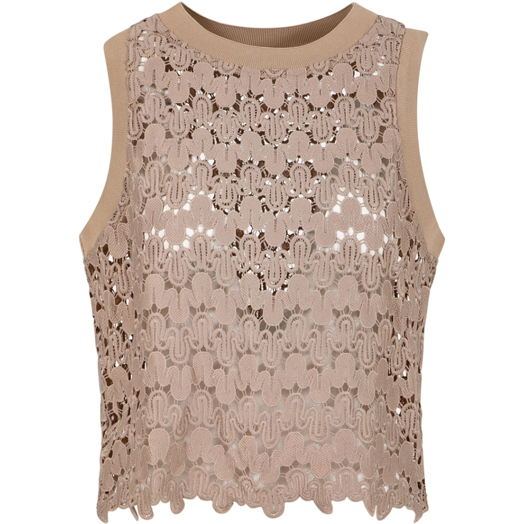 LACE TOP - MOON ROCK - COSTER COPENHAGEN