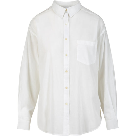 RELAXED SHIRT - HVID - COSTER COPENHAGEN