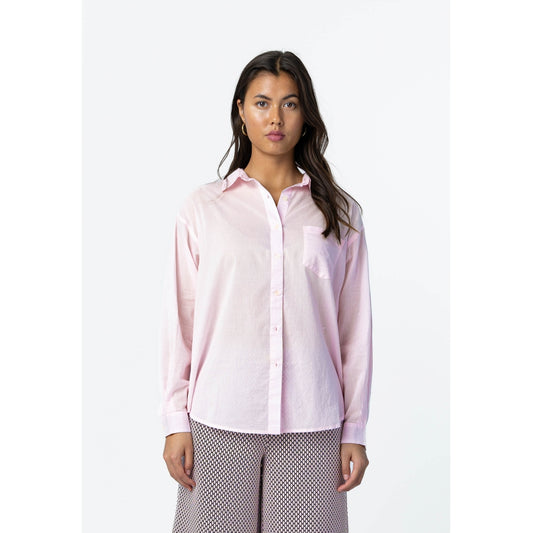 RELAXED SHIRT - LYSERØD - COSTER COPENHAGEN
