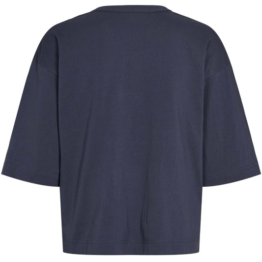 SIGNE BOXY TEE - BLUE NIGHTS - ESMÉ STUDIOS