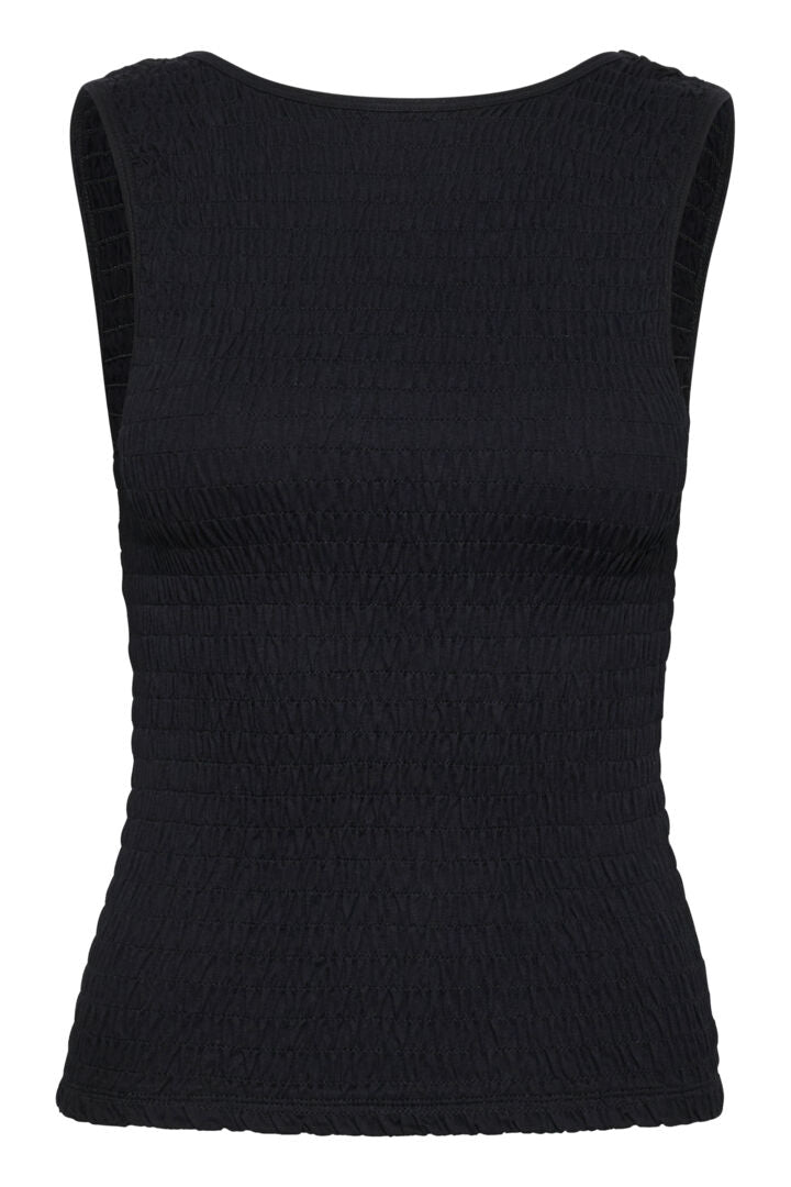 SHACIA SMOCK TANK TOP - SOAKED IN LUXURY