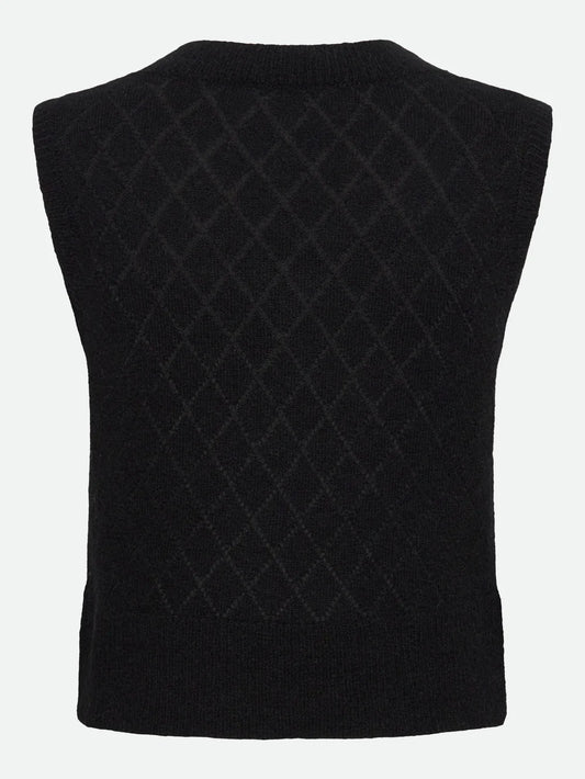 AIDA ALPACA VEST - ROSEMUNDE