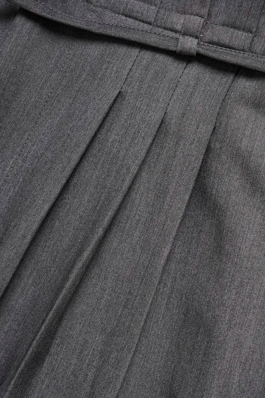 KBRO SOLID PANTS - GREY MELANGE - KAREN BY SIMONSEN