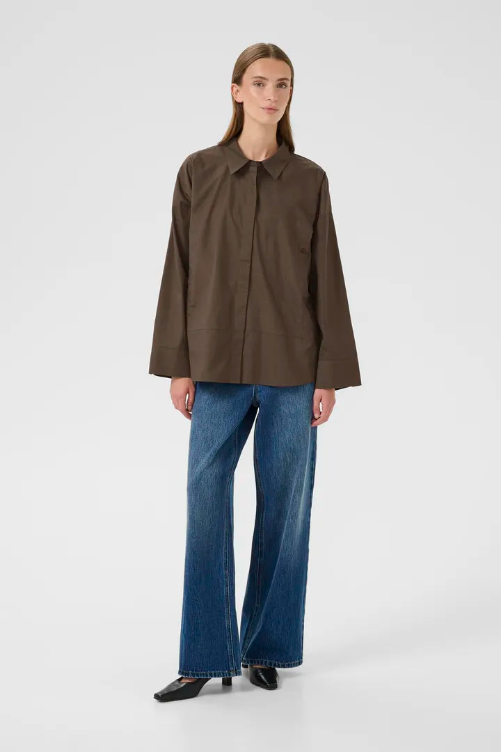 BRIANNA OVERSIZE SHIRT - KAREN by SIMONSEN