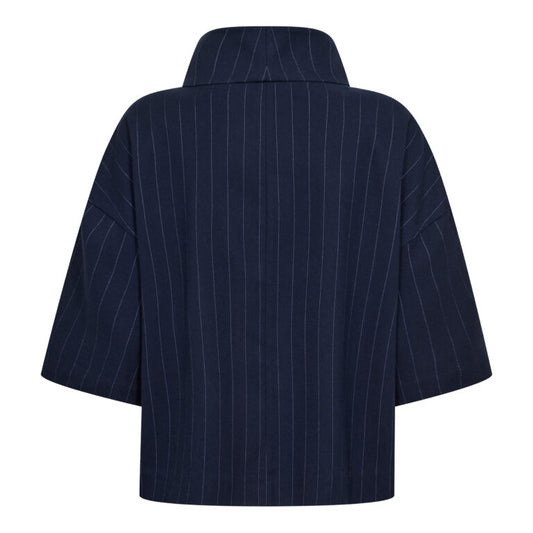 GABIE FUNNEL NECK BLOUSE - CO'COUTURE
