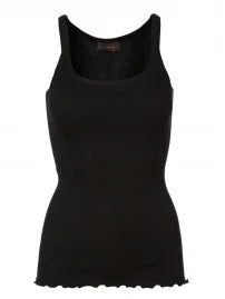 SILK TOP MED ELASTIKKANT - 5182 - ROSEMUNDE