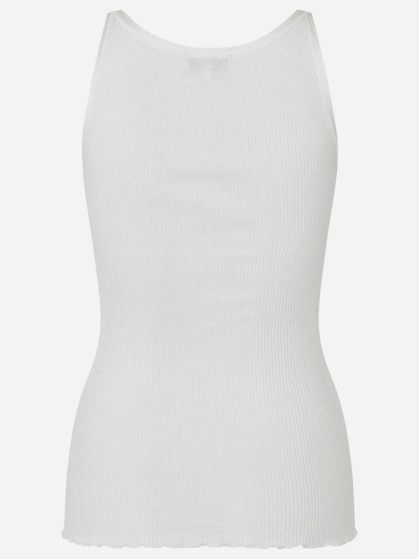 BELLE SILKE TOP - NEW WHITE - ROSEMUNDE