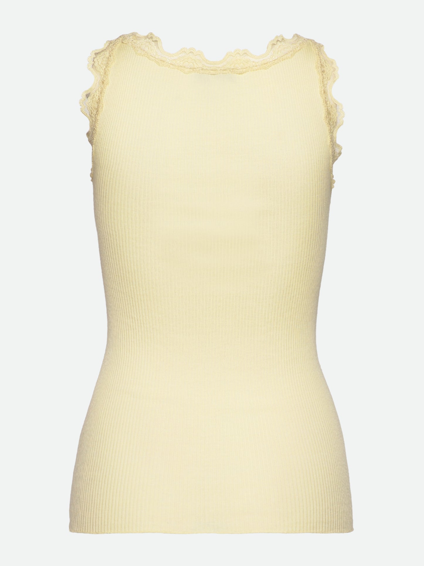 BABETTE SILKE TOP -YELLOW - ROSEMUNDE