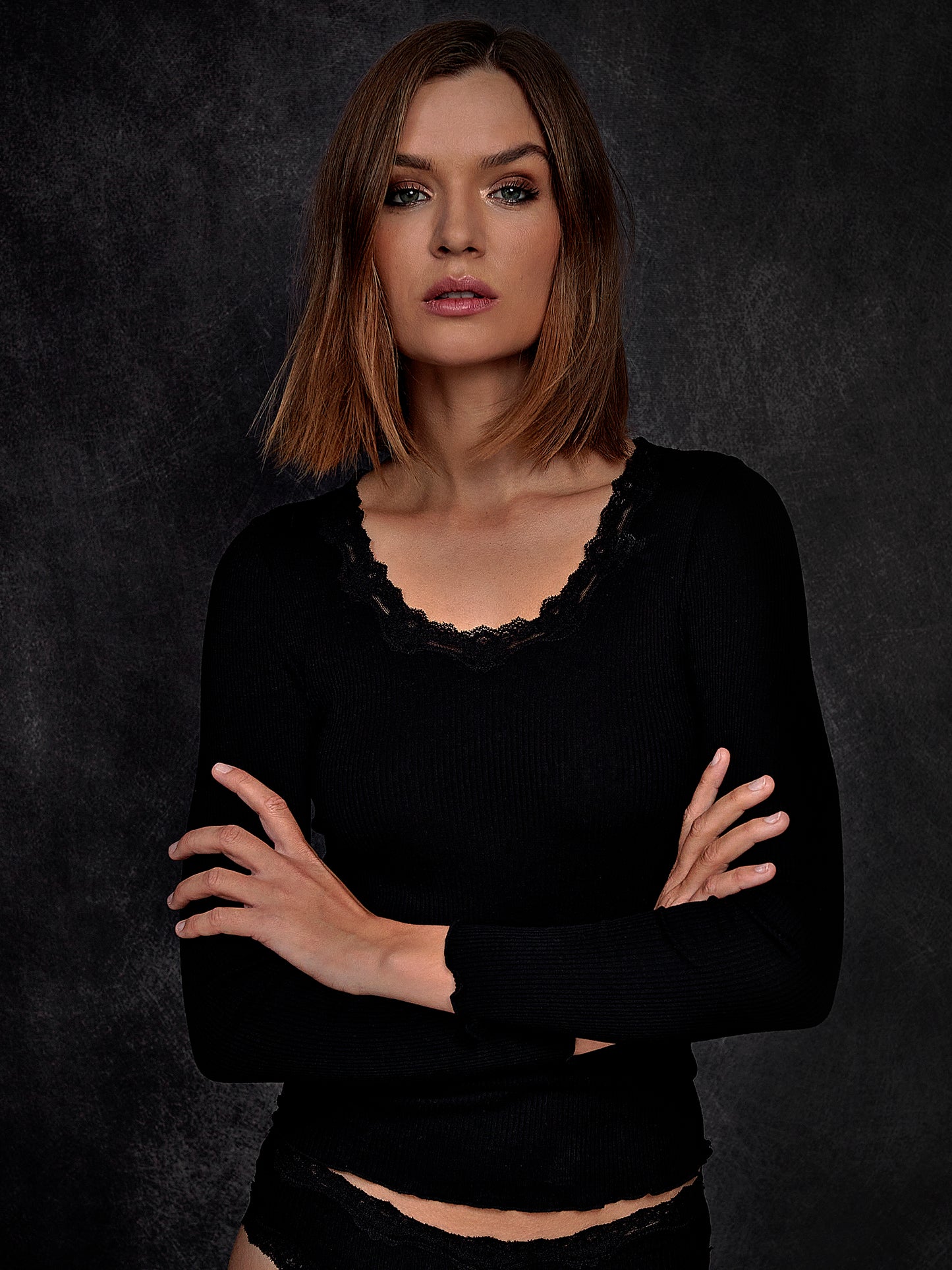 SILKE TEE LS - ROSEMUNDE