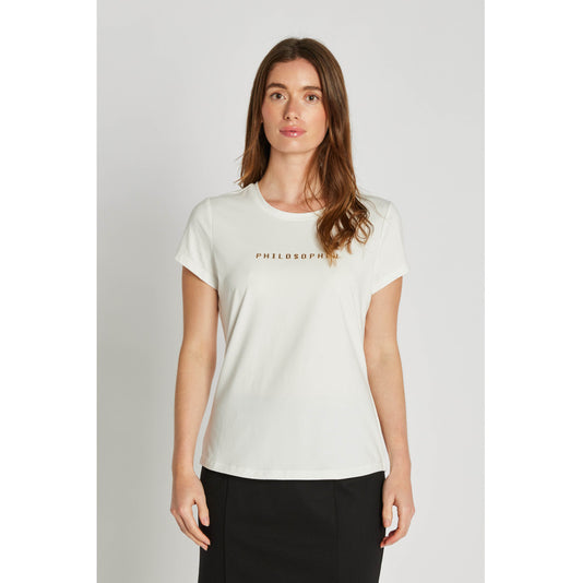 PHILOSOPHER T-SHIRT RØD/HVID/SORT - PBO