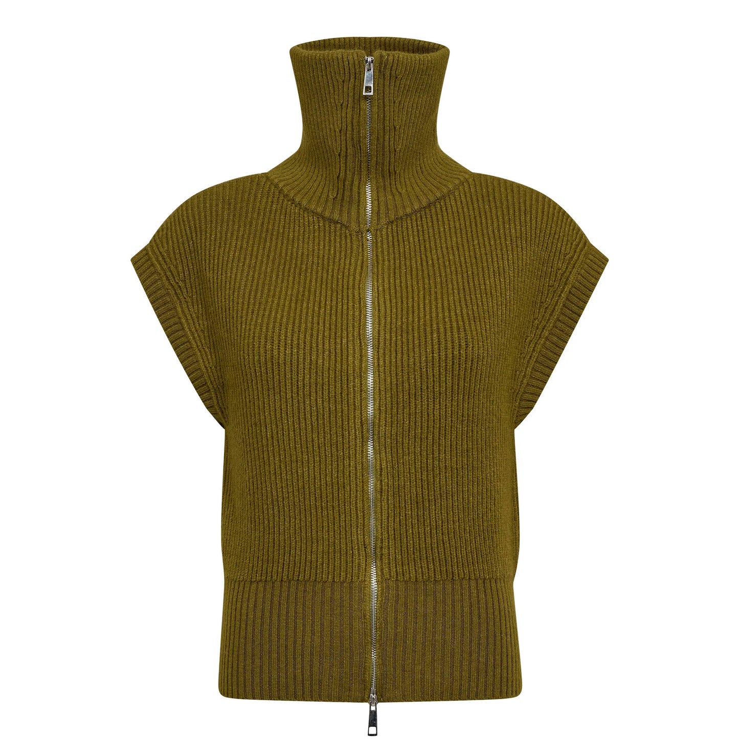 ROW ZIP VEST - CO'COUTURE