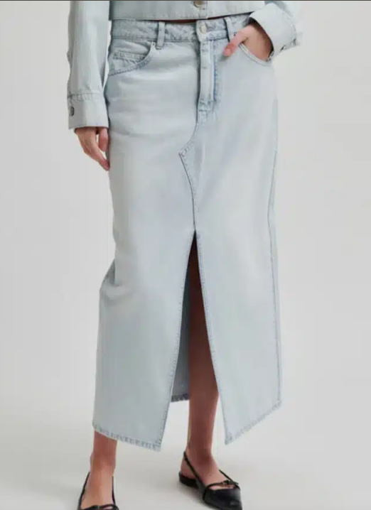 FIRA DENIM SKIRT - SECOND FEMALE