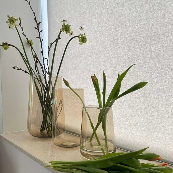 VALENCIA DROP VASE - CHAMPAGNE H35CM - LÜBECH LIVING