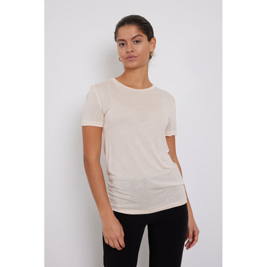 KATKA TEE- LIGHT PEACH - BRUUNS BAZAAR