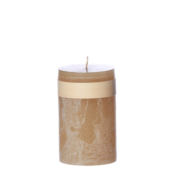 TIMBER CANDLE - H 15CM - LÜBECH LIVING