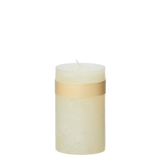 TIMBER CANDLE - H 15CM - LÜBECH LIVING