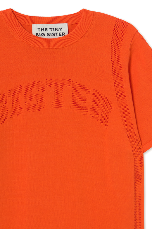 SISTER KNITTED TEE - TINY BIG SISTER