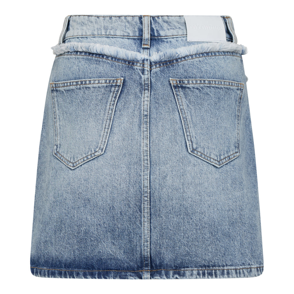 BOWIE DENIM SKIRT - CO'COUTURE