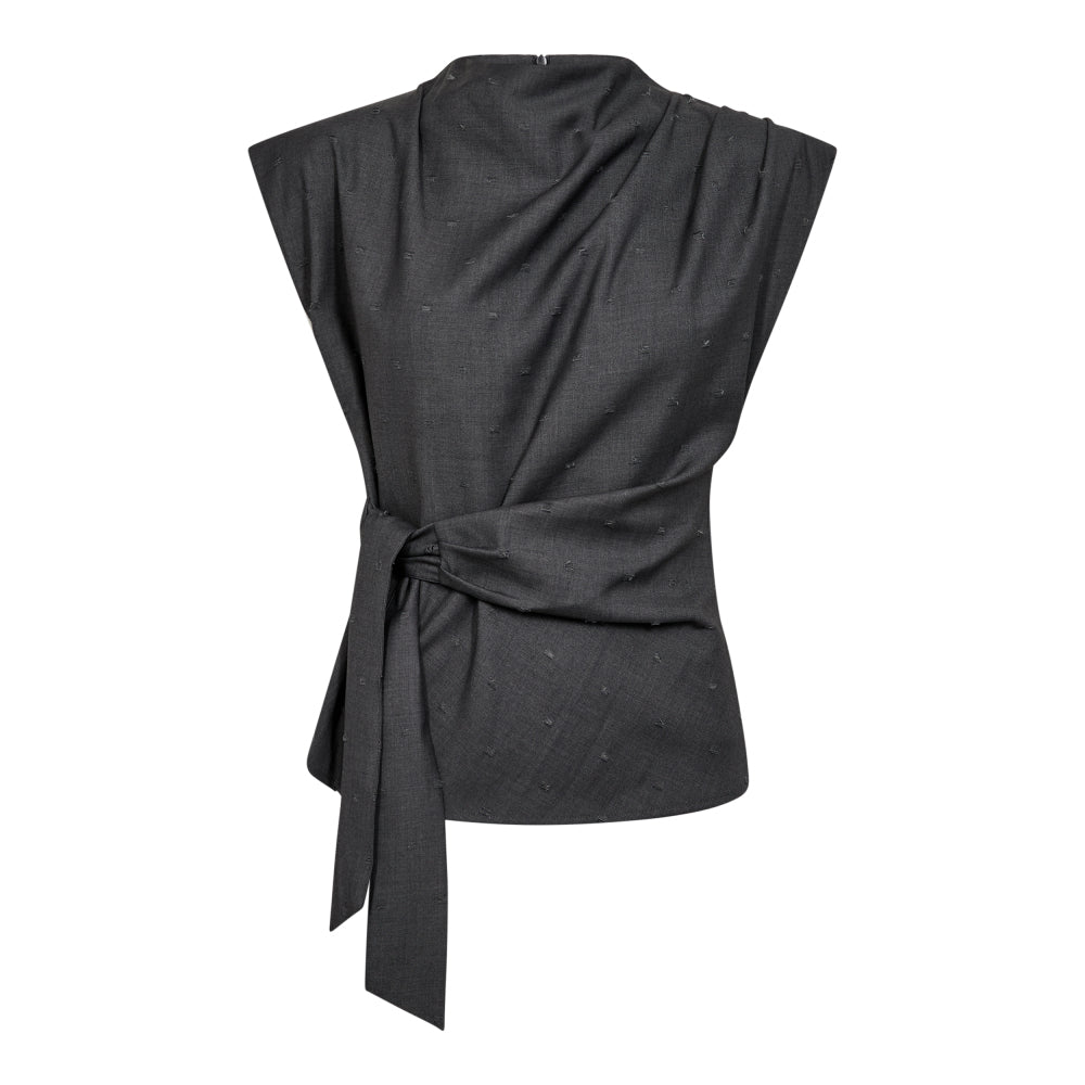 SAGA PLEAT TOP - CO'COUTURE