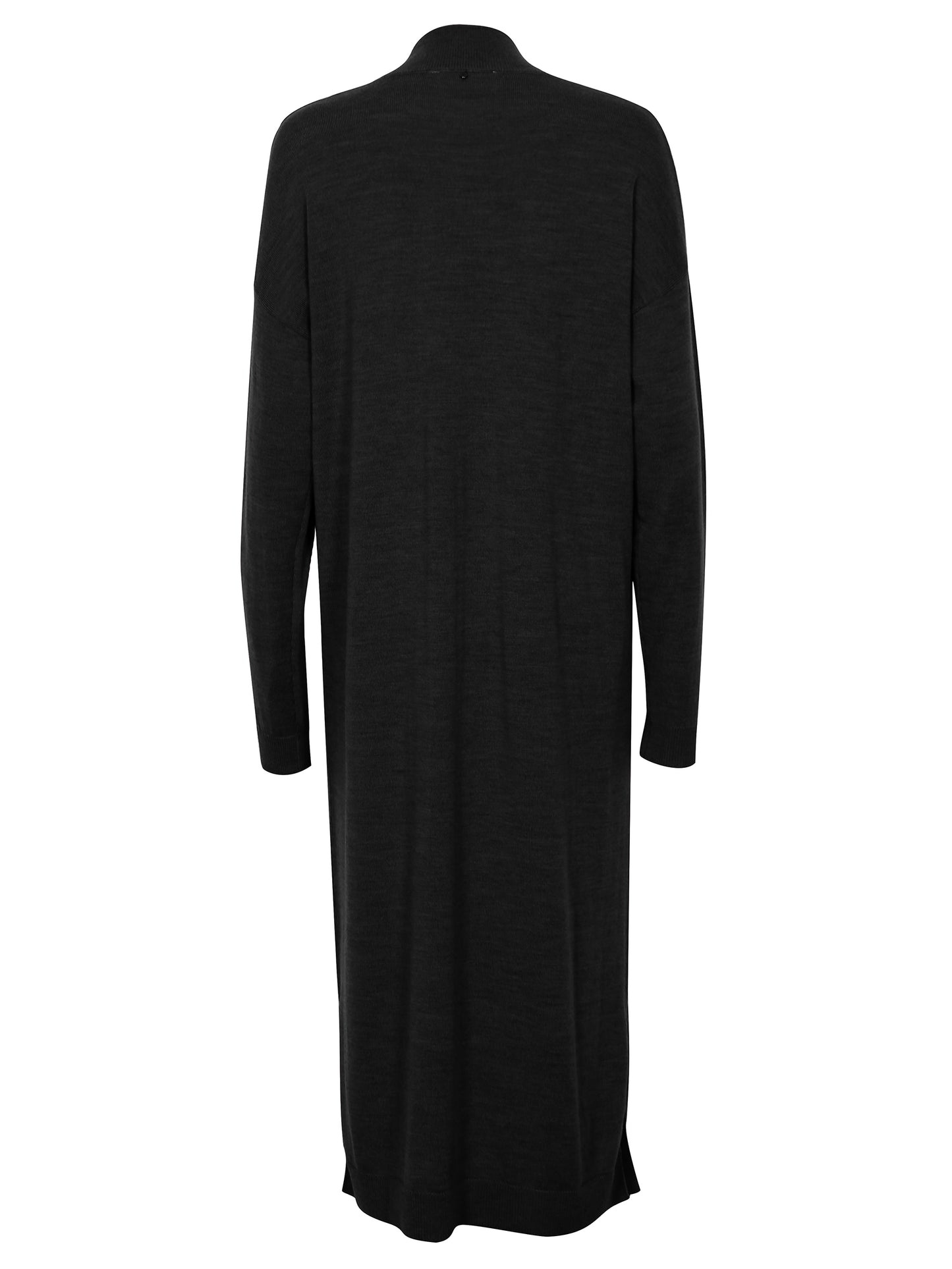 MERINOULD KJOLE - SORT - ROSEMUNDE