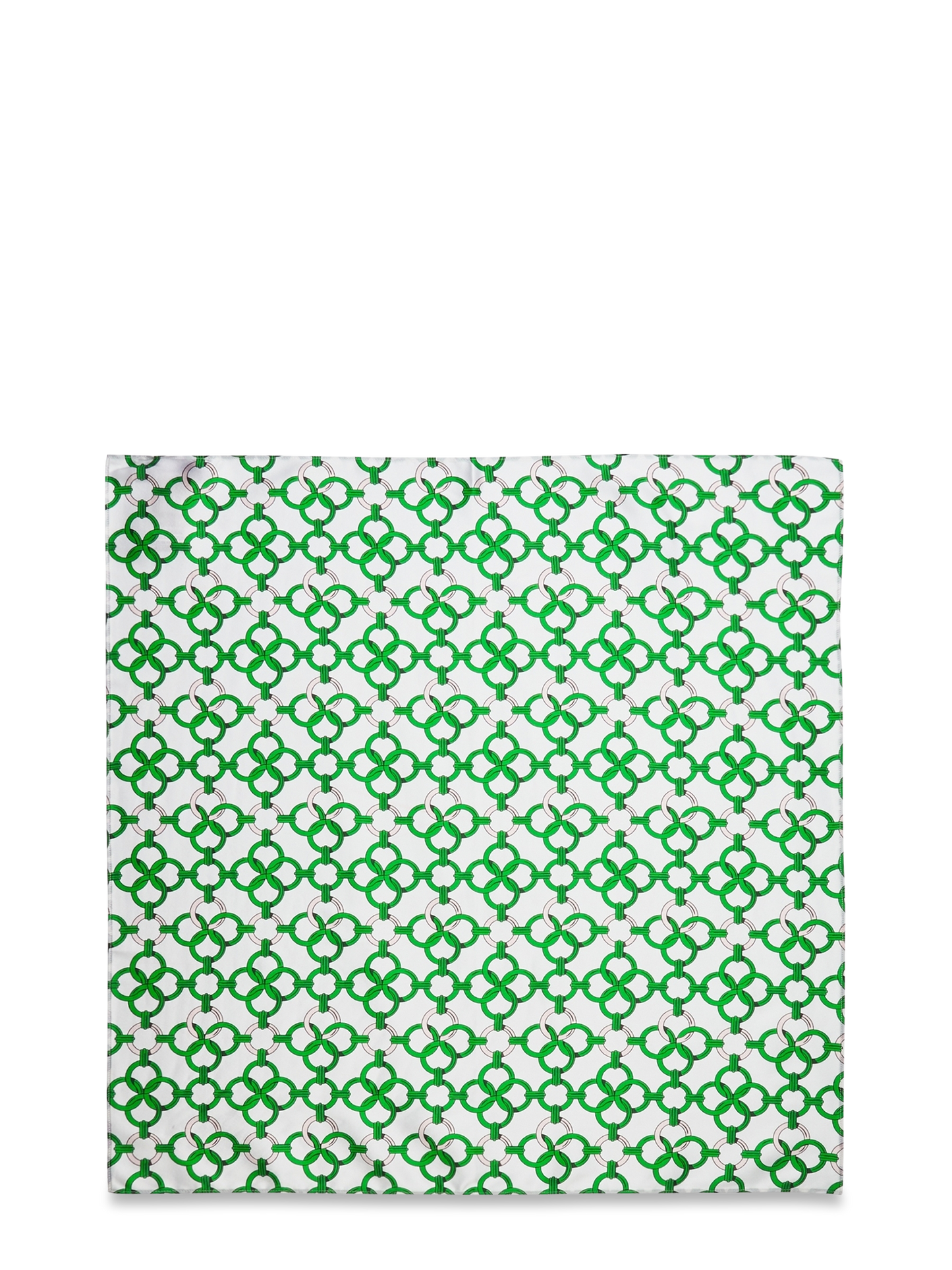 ULKA SQUARE SCARF - GREEN MARRAKESH