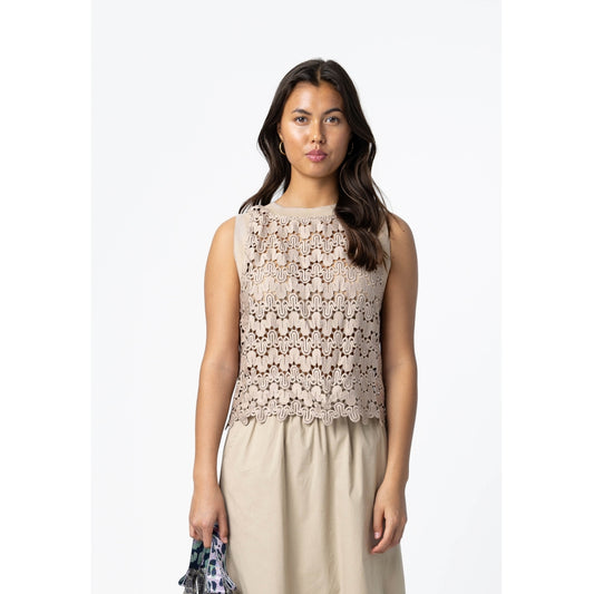 LACE TOP - MOON ROCK - COSTER COPENHAGEN