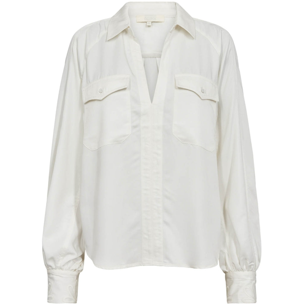 LOVISE BLOUSE - SORT - GOSSIA