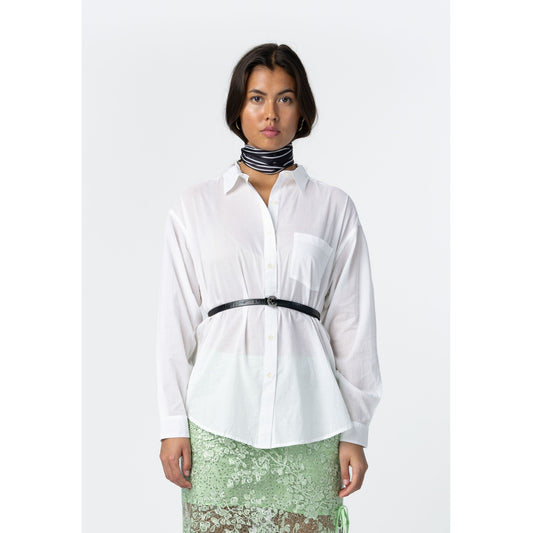 RELAXED SHIRT - HVID - COSTER COPENHAGEN