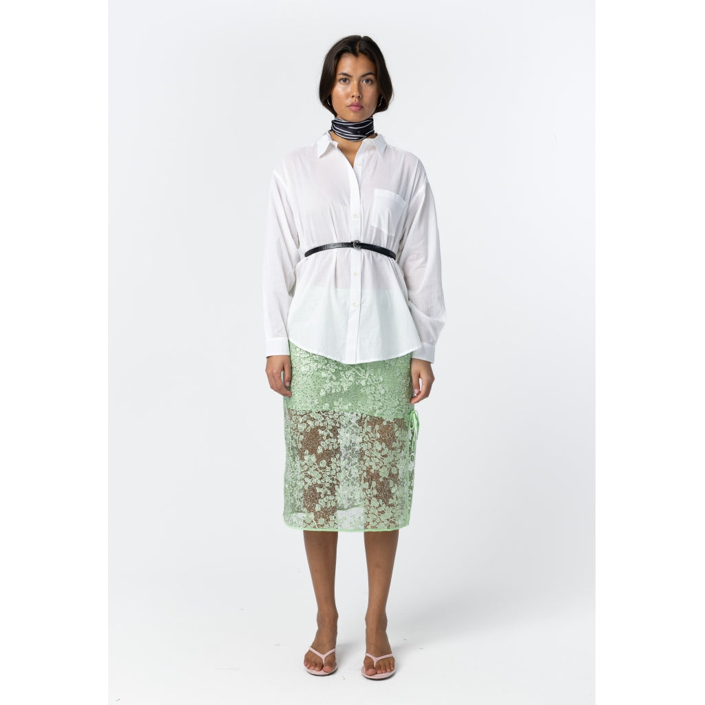 RELAXED SHIRT - HVID - COSTER COPENHAGEN