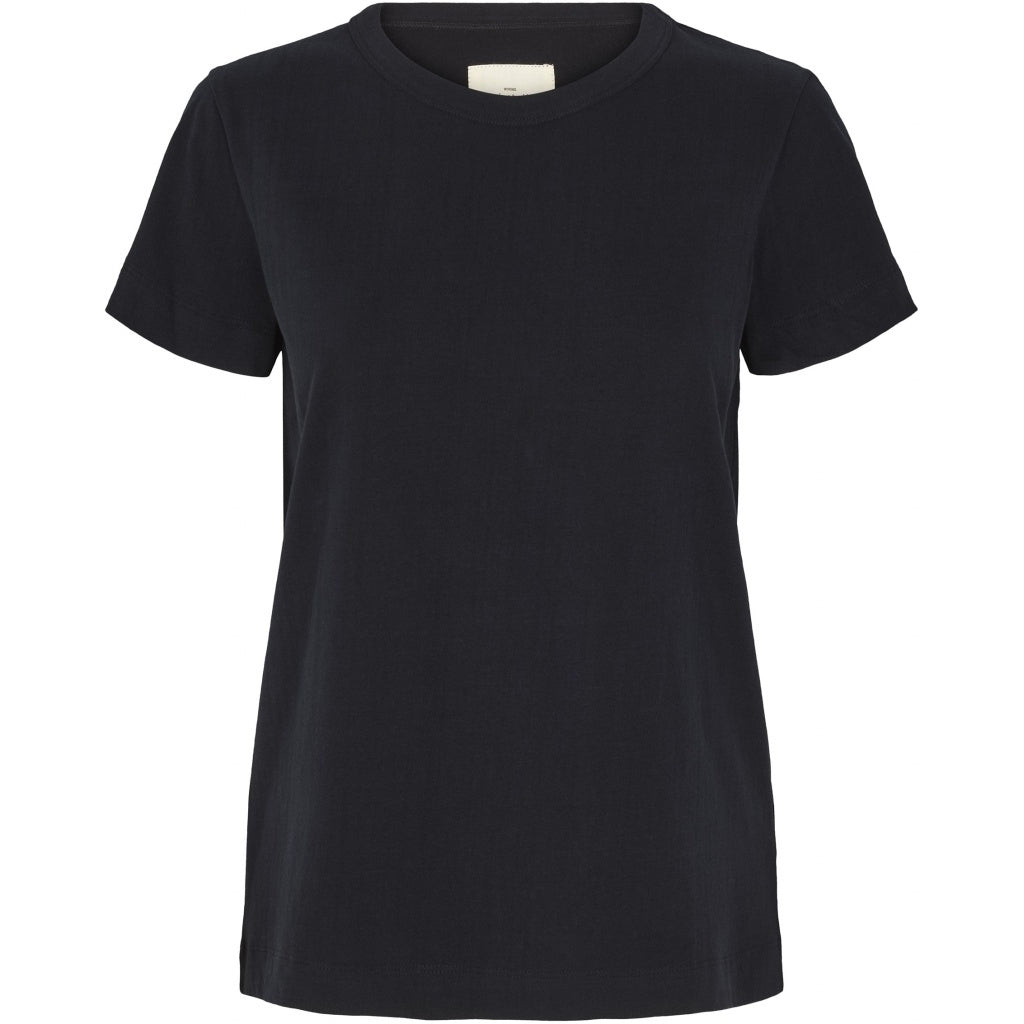 SIGNE BASIC T-SHIRT - SORT - ESMÉ STUDIOS