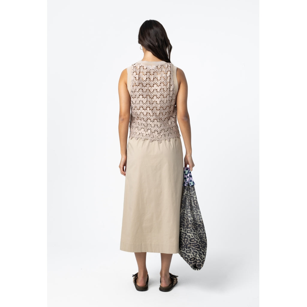 LACE TOP - MOON ROCK - COSTER COPENHAGEN