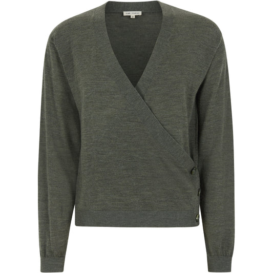 JILL KNIT WRAP TOP - ESMÉ STUDIOS