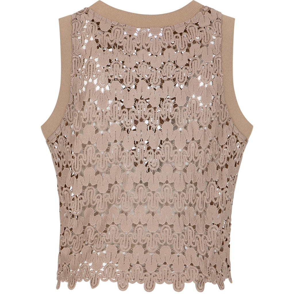 LACE TOP - MOON ROCK - COSTER COPENHAGEN