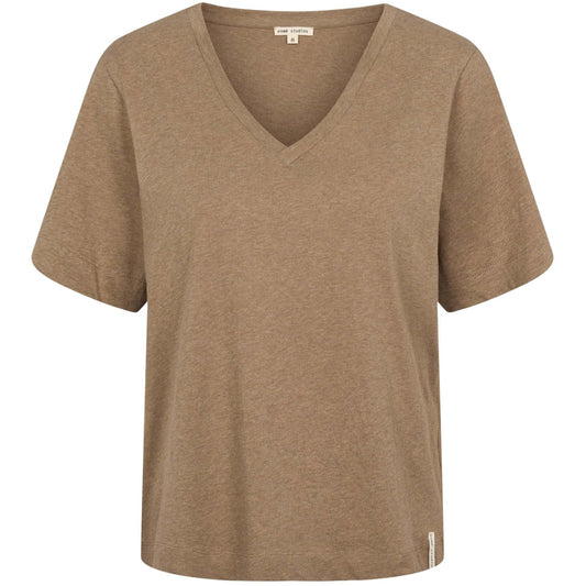 MELAN V-NECK TEE - ESMÉ STUDIOS