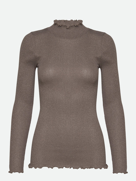 Rosemunde RWBoston Lurex Turtle Neck Tee