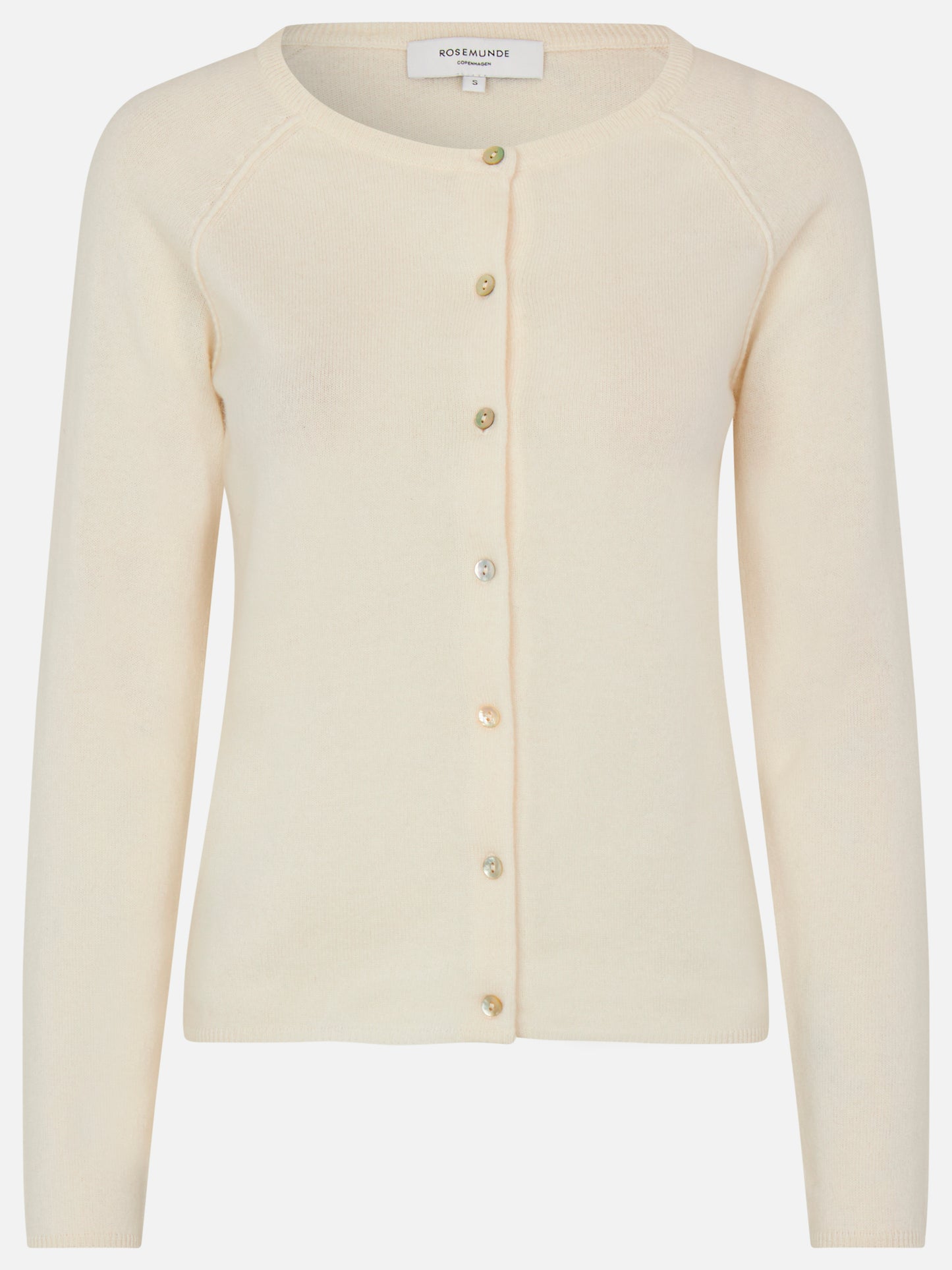 CASHMERE CARDIGAN - CREME - ROSEMUNDE