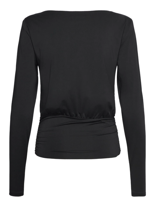 BILLIE O-NECK ls T-SHIRT - ROSEMUNDE