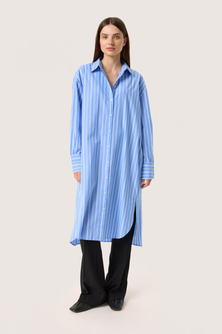 MERONA SHIRT DRESS - SOAKED