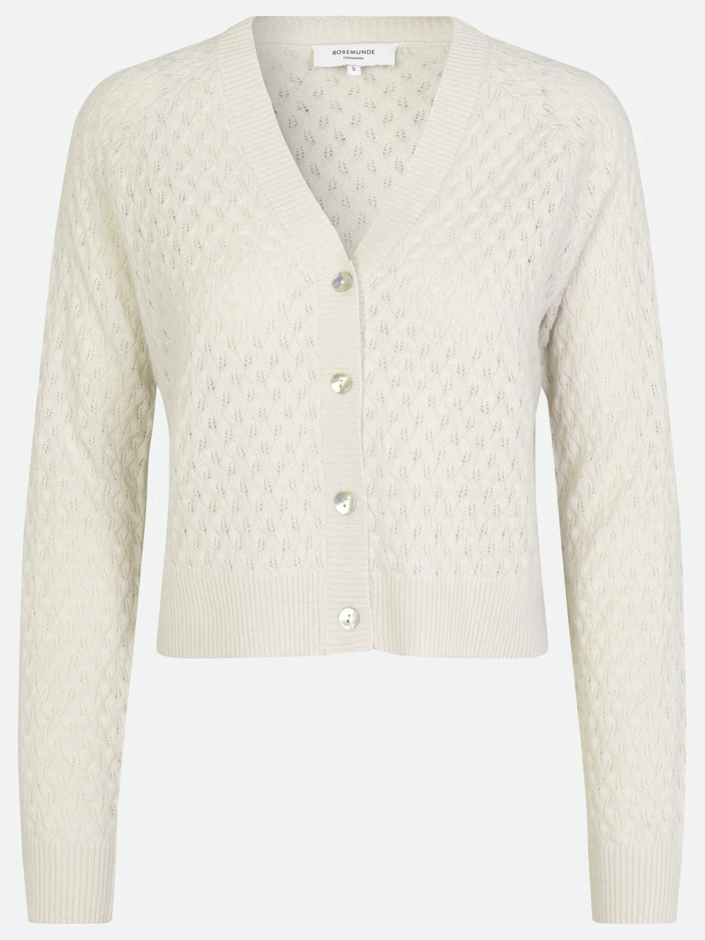 LAICA POINTELLE CARDIGAN - ROSEMUNDE