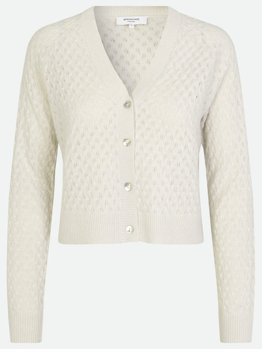 LAICA POINTELLE CARDIGAN - ROSEMUNDE