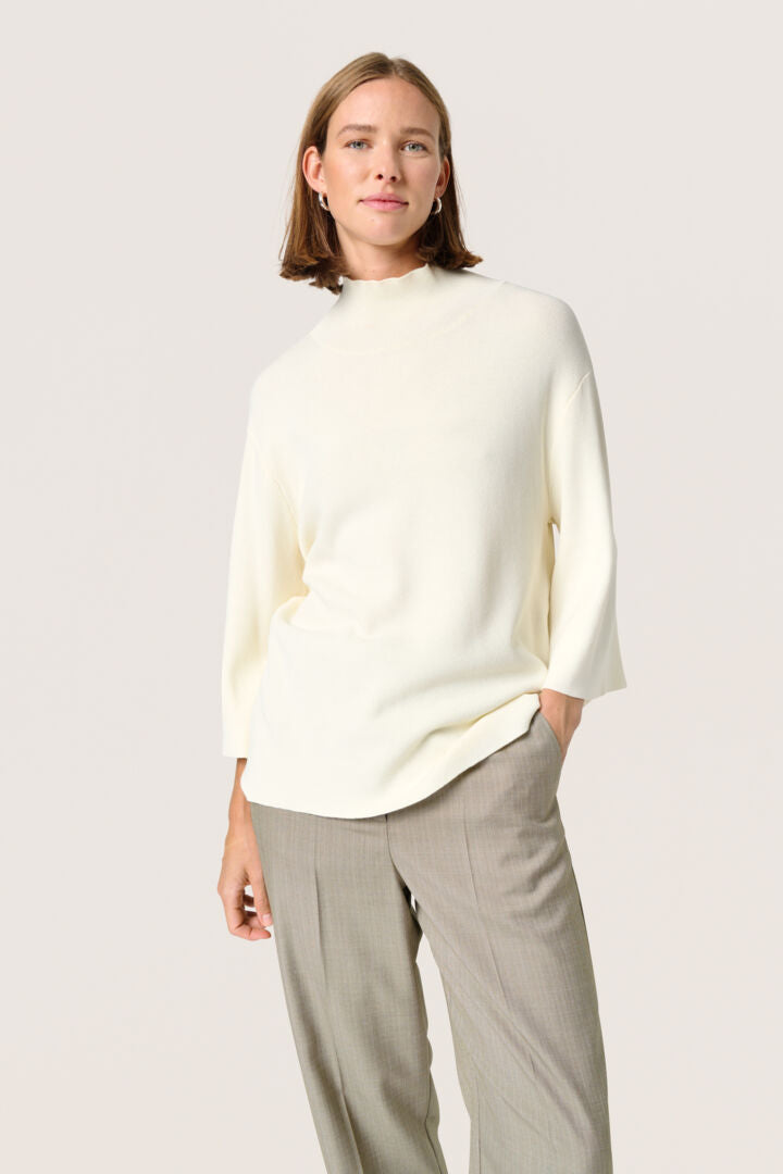 INDIANNA HIGH NECK PULLOVER - SOAKED IN LUXURY