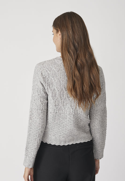 POINTELLE CARDIGAN  - CO'COUTURE
