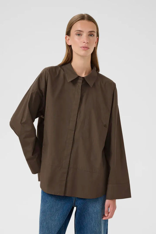 BRIANNA OVERSIZE SHIRT - KAREN by SIMONSEN