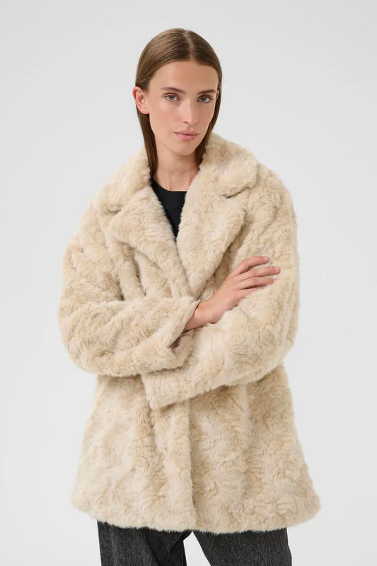 BOLINDA FUR JACKET - KAREN BY SIMONSEN