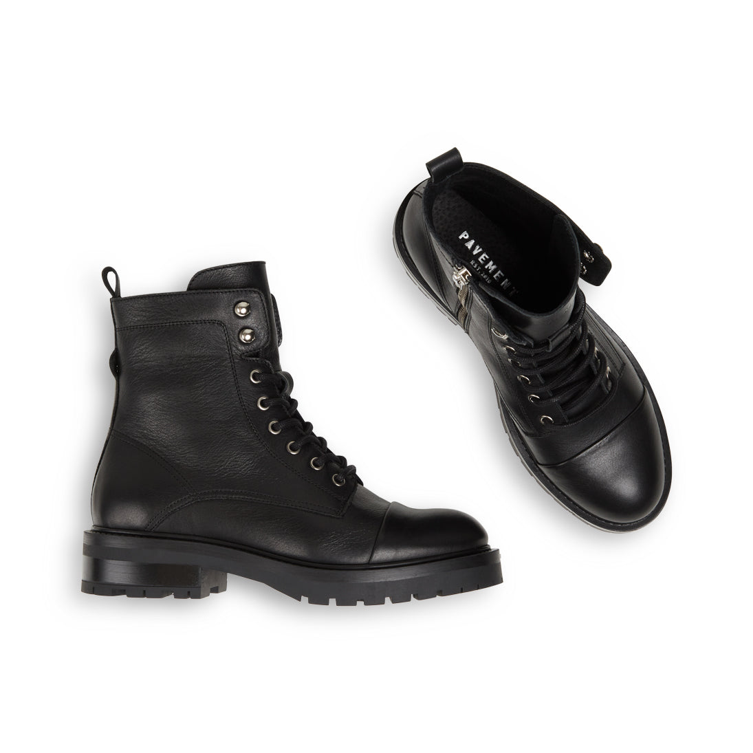 JANA COMBAT BOOTS - PAVEMNET