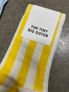 STRIPED SOCKS - TINY BIG SISTER