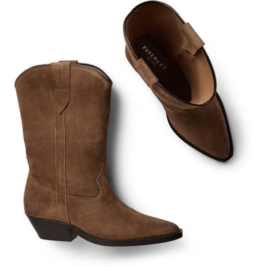 NIKKI SUEDE - TAUPE - PAVEMENT