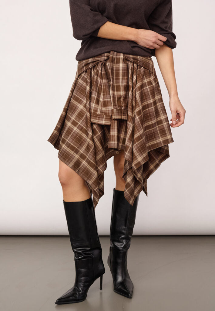 DAGNY TIE SKIRT - CO'COUTURE