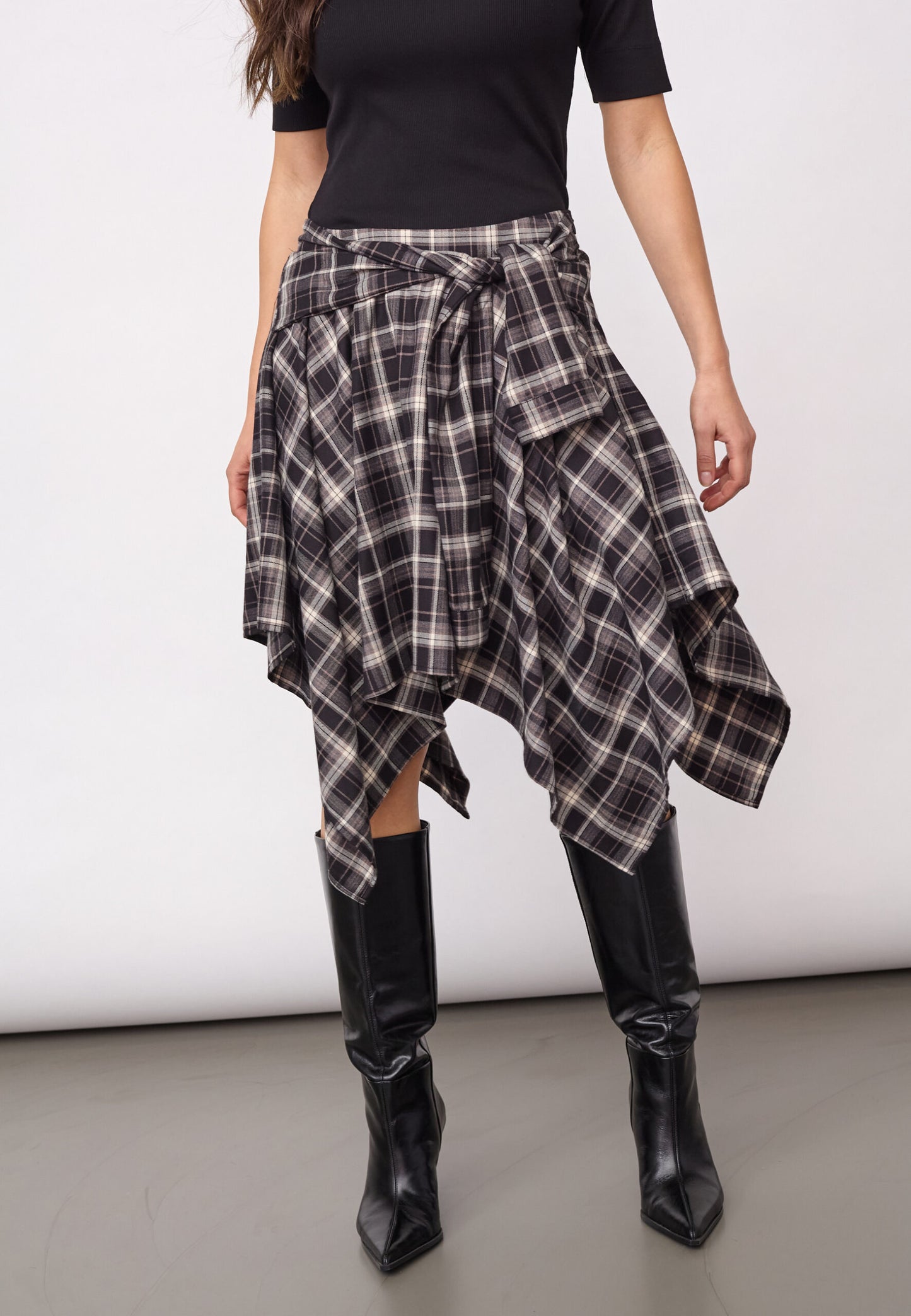 DAGNY TIE SKIRT - CO'COUTURE
